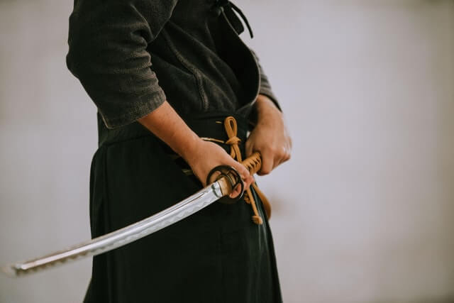 Onsen samurai warrior